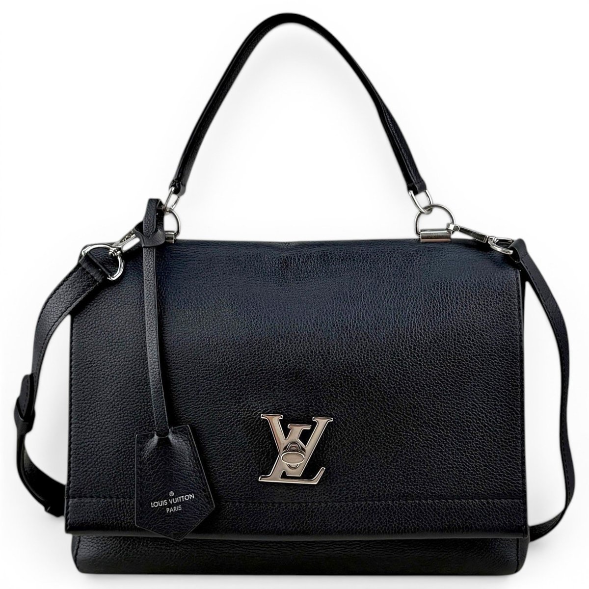 Lockme leather handbag