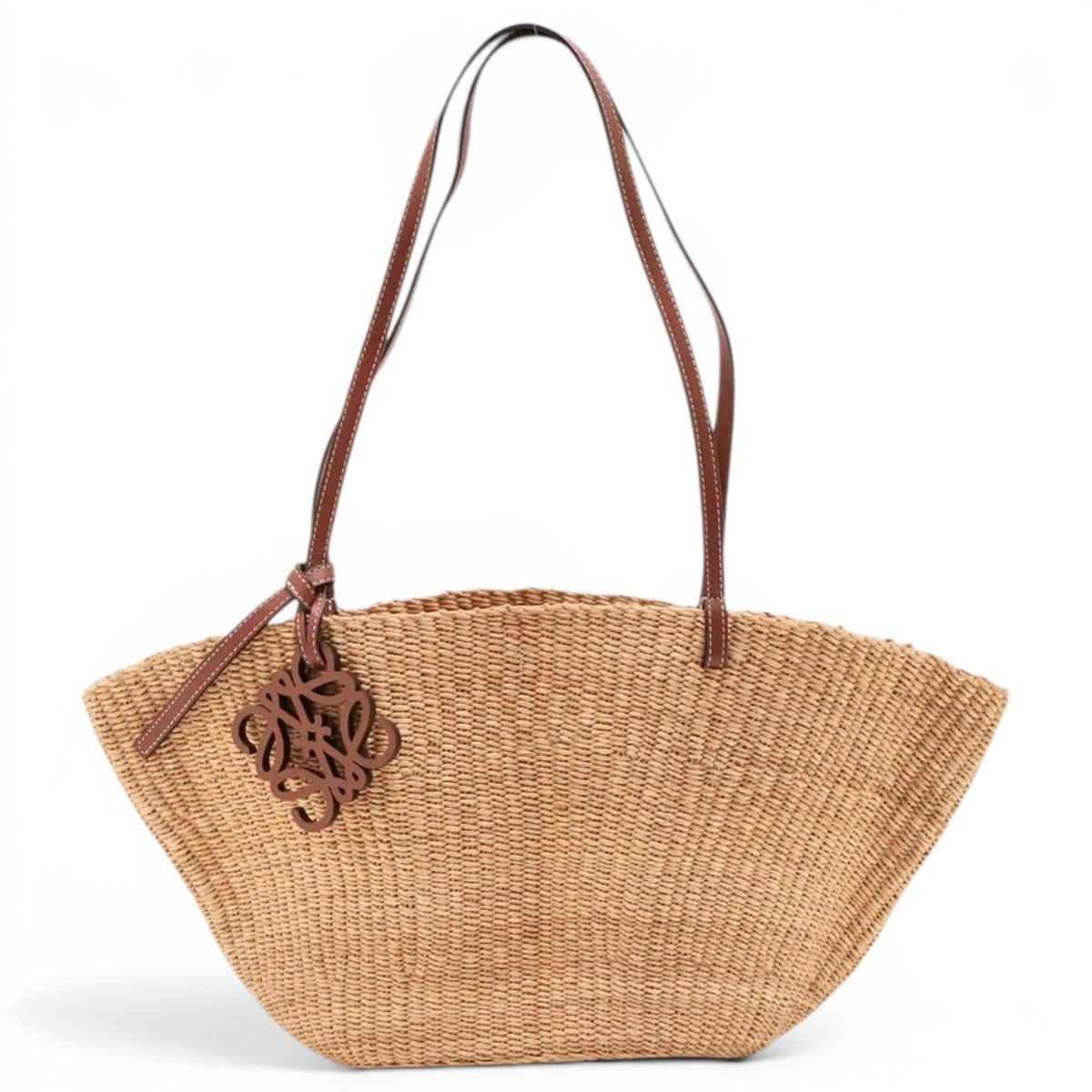 Anagram leather tote