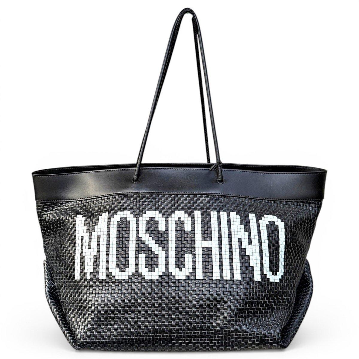 Vegan leather tote