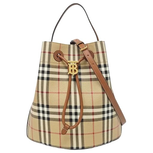 TB leather handbag