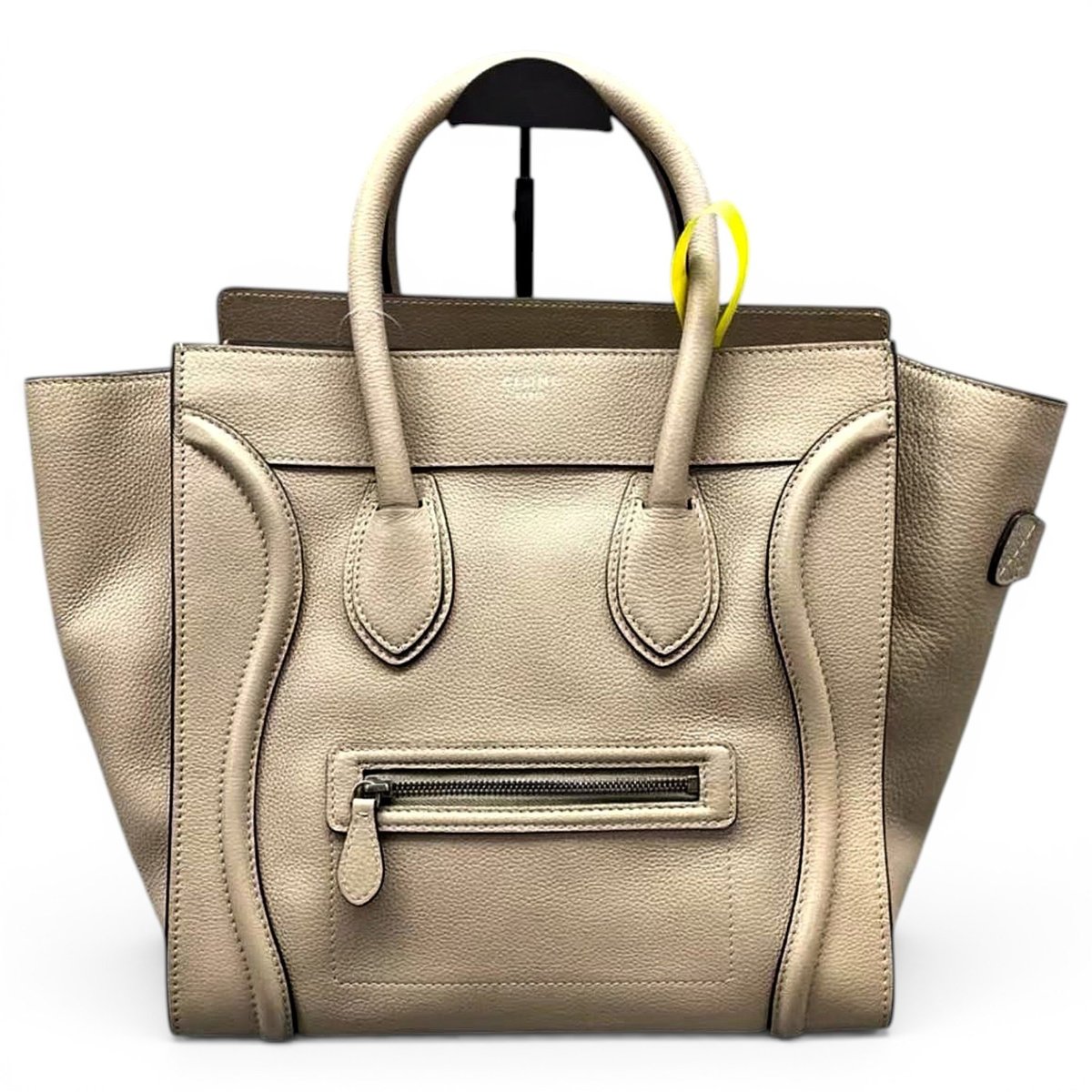 Luggage leather tote