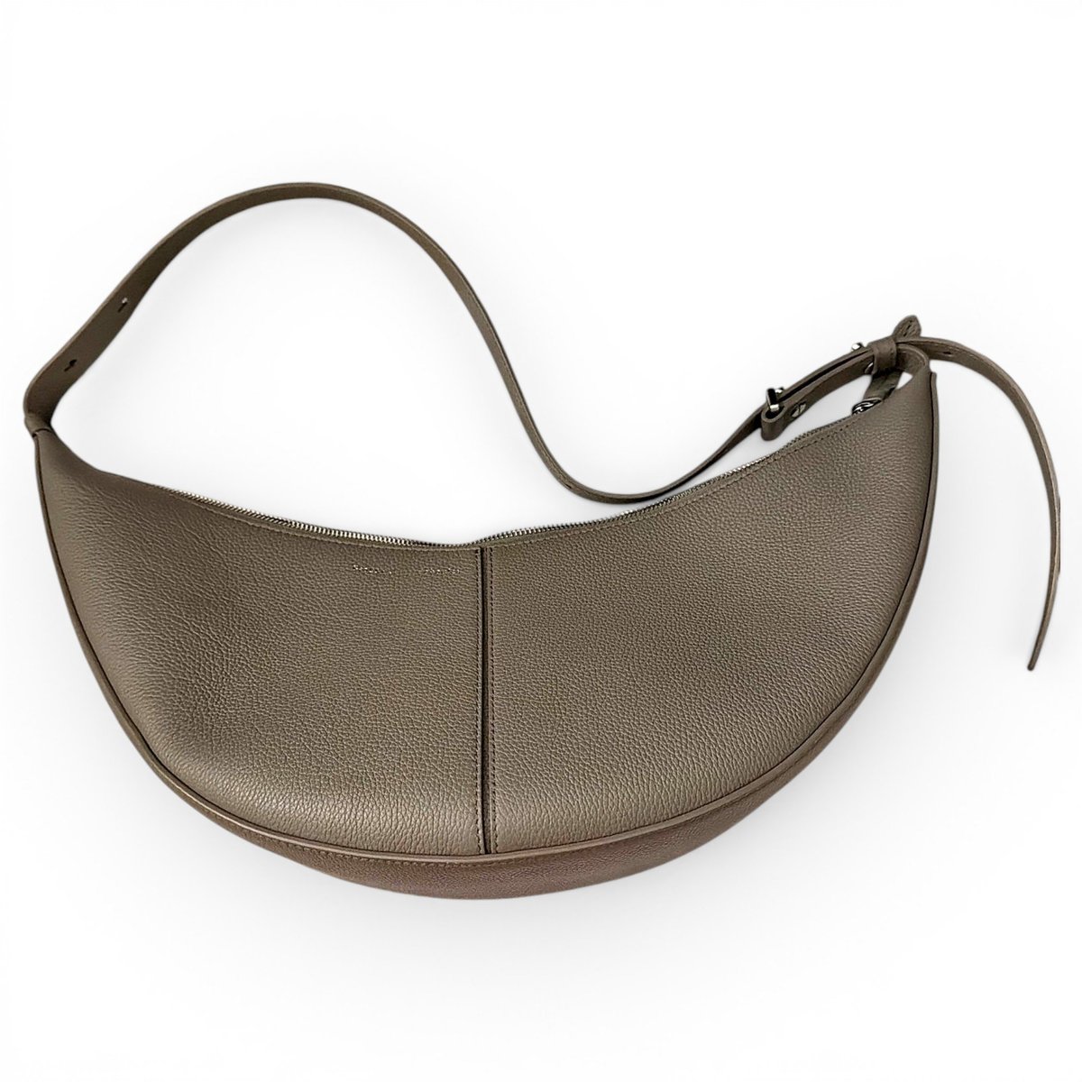 Zip Hobo leather handbag
