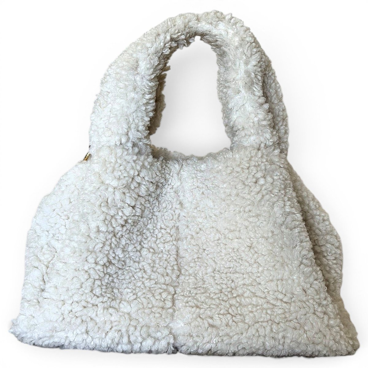 Numéro un mini wool handbag