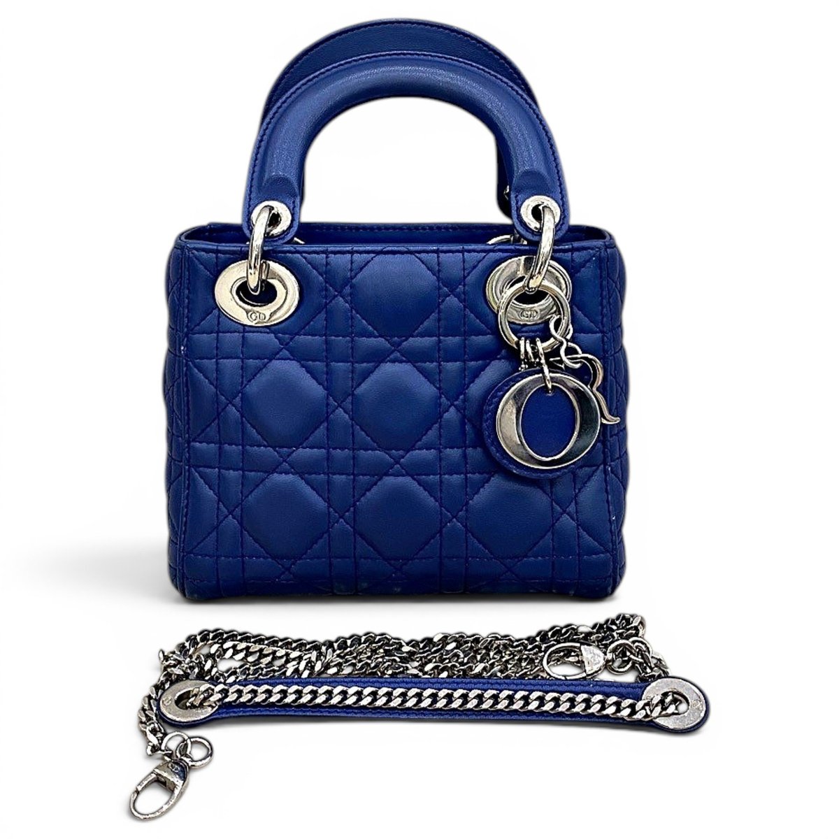 Lady Dior leather handbag