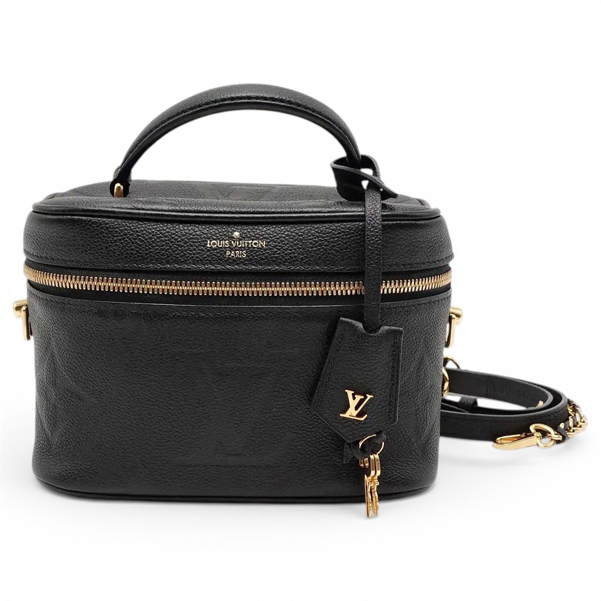 Vanity leather crossbody bag
