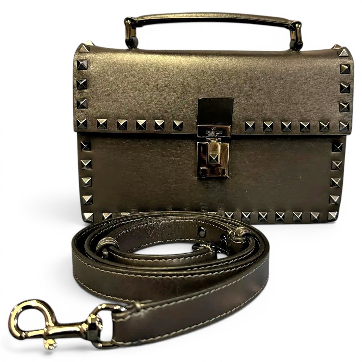 Roman Stud leather crossbody bag