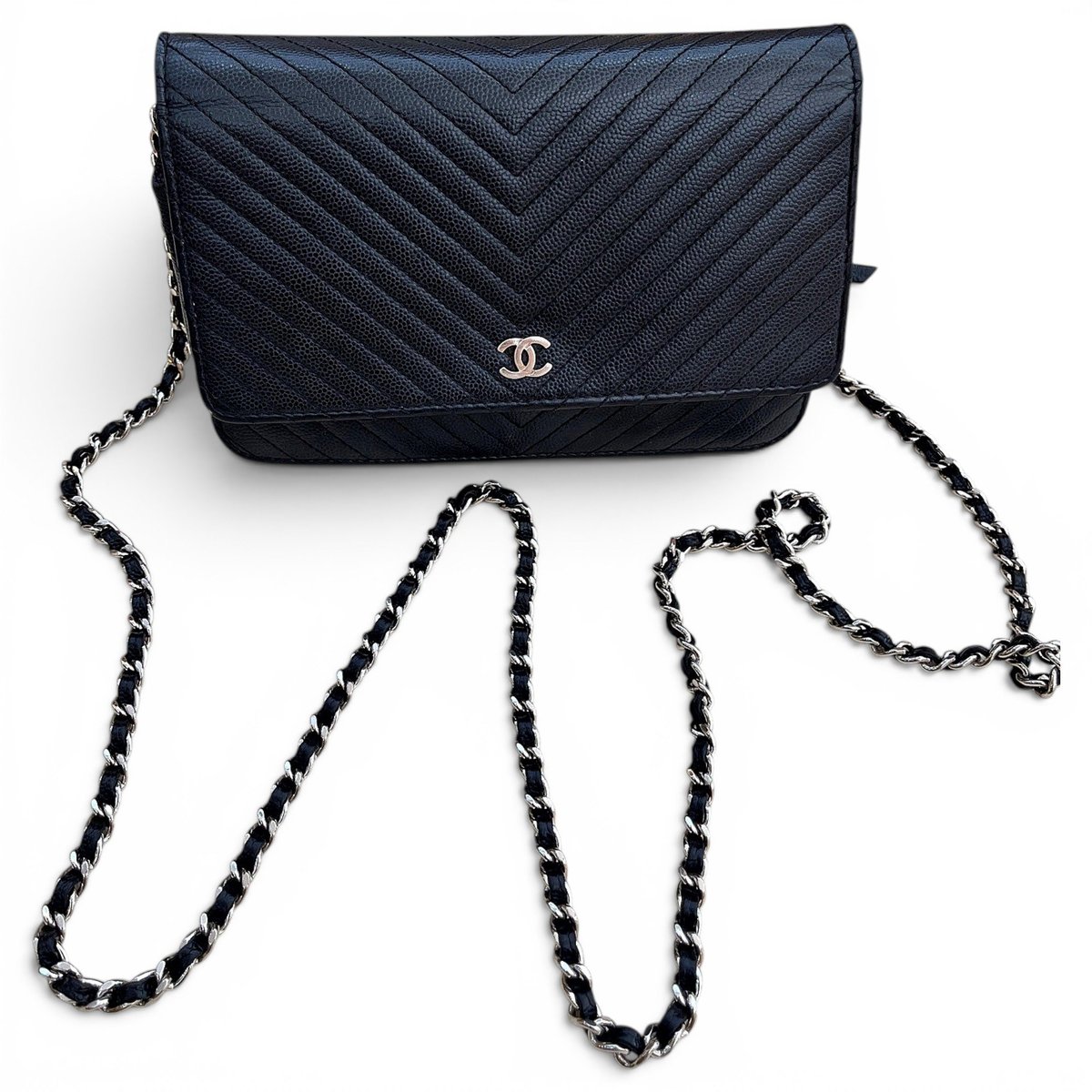 Leather handbag