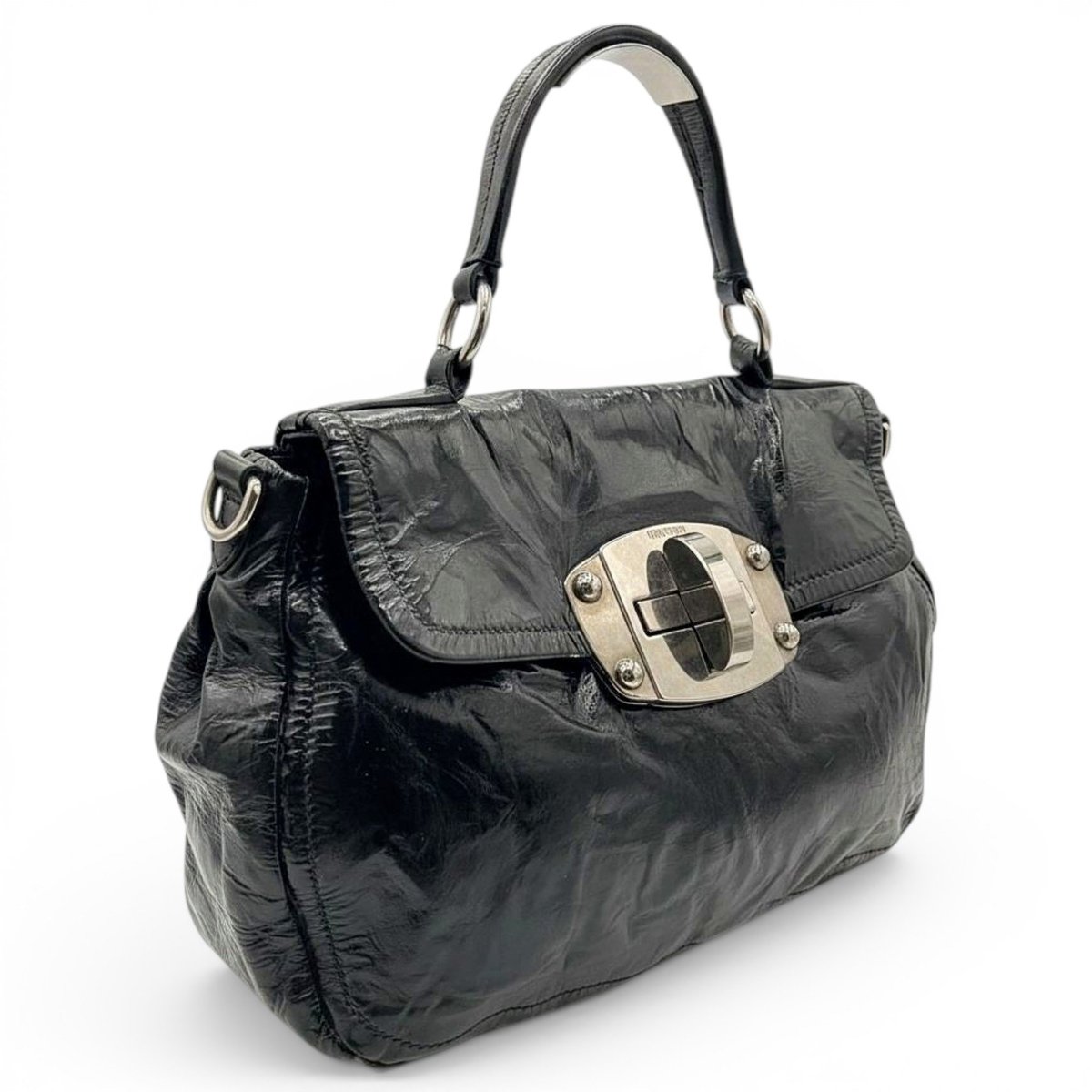 Leather handbag