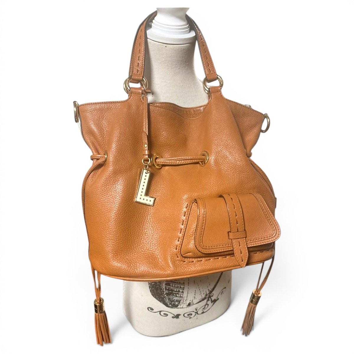 1er Flirt leather handbag