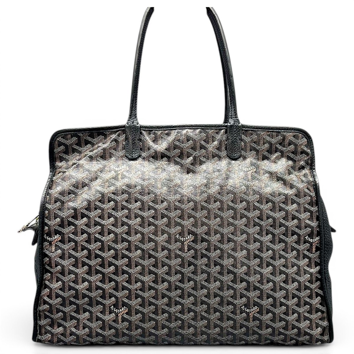Leather tote