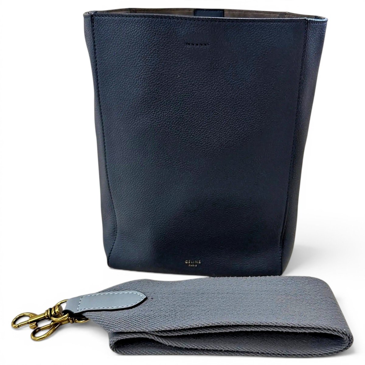 Seau Sangle leather tote