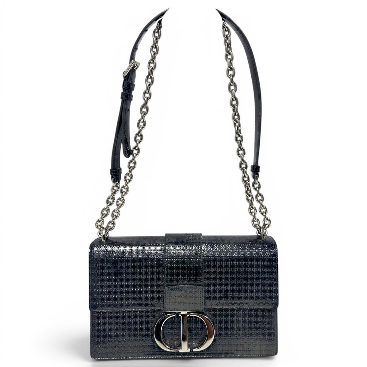 30 Montaigne Chain leather crossbody bag