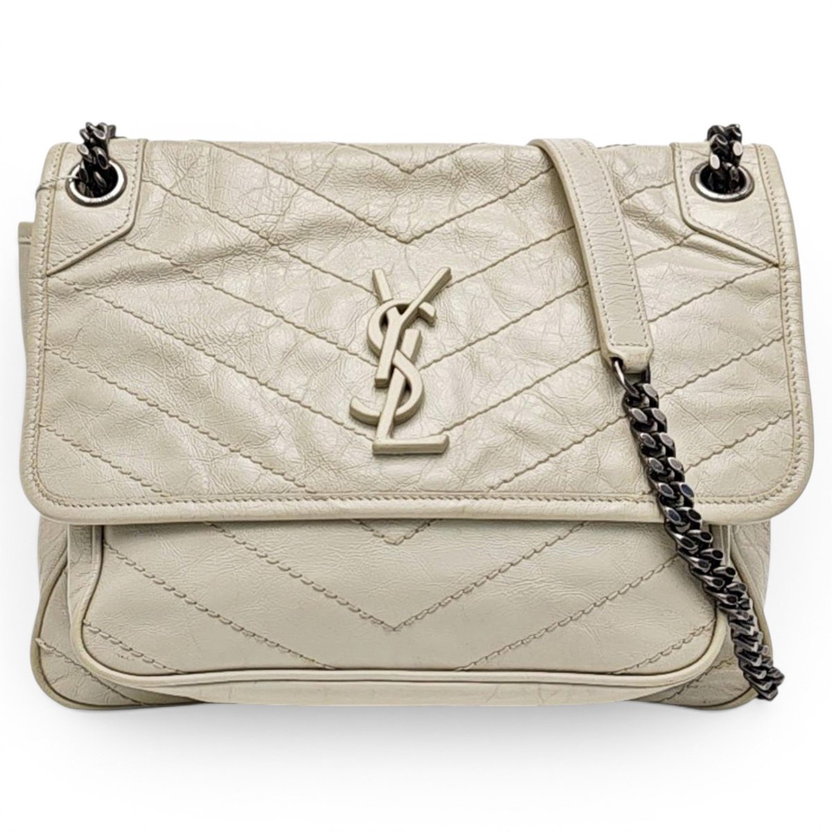 Niki leather crossbody bag