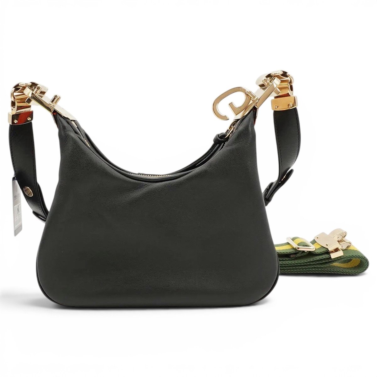 Attache leather crossbody bag