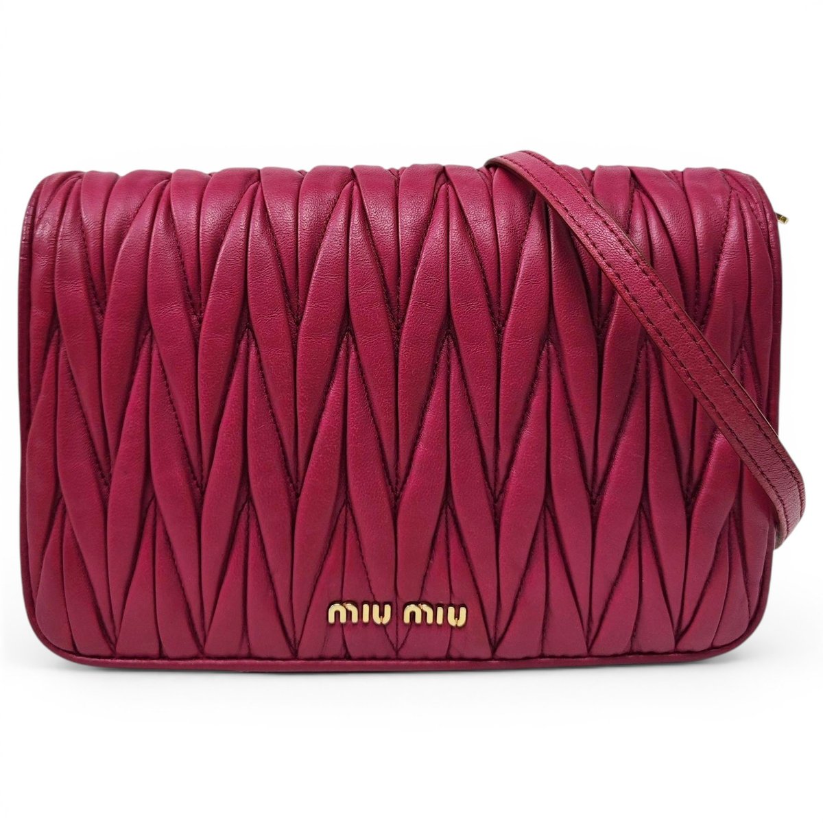 Coffer leather crossbody bag