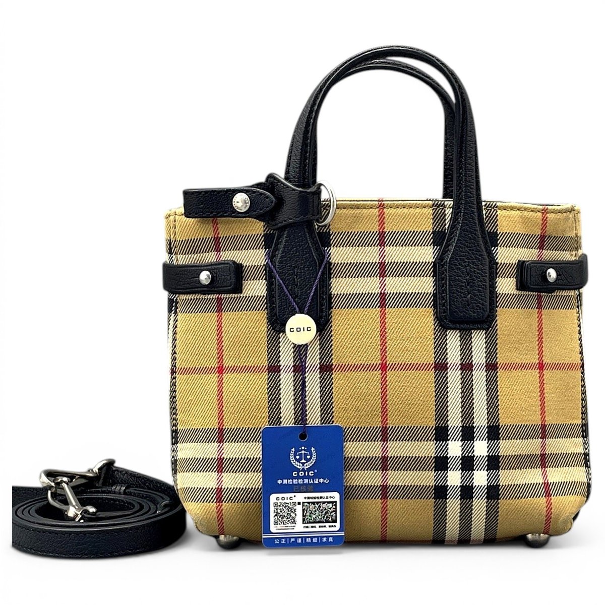 Title cloth handbag