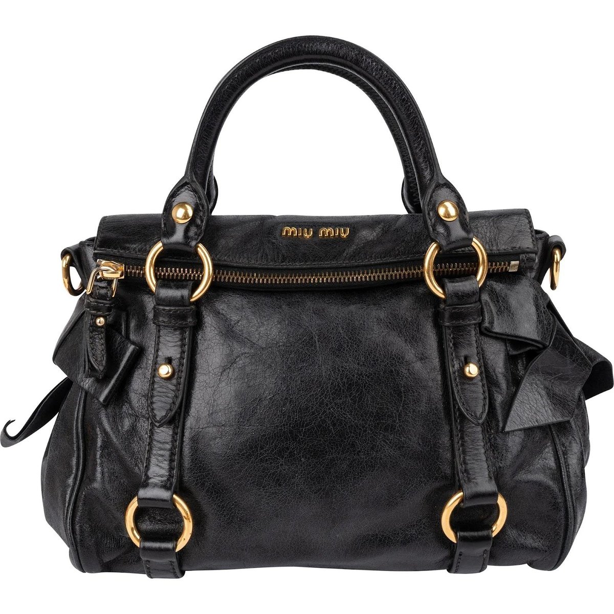 Vitello leather handbag