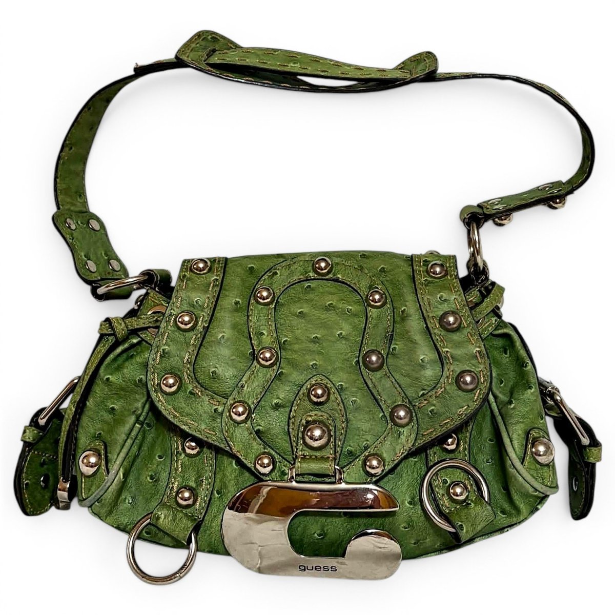 Patent leather handbag