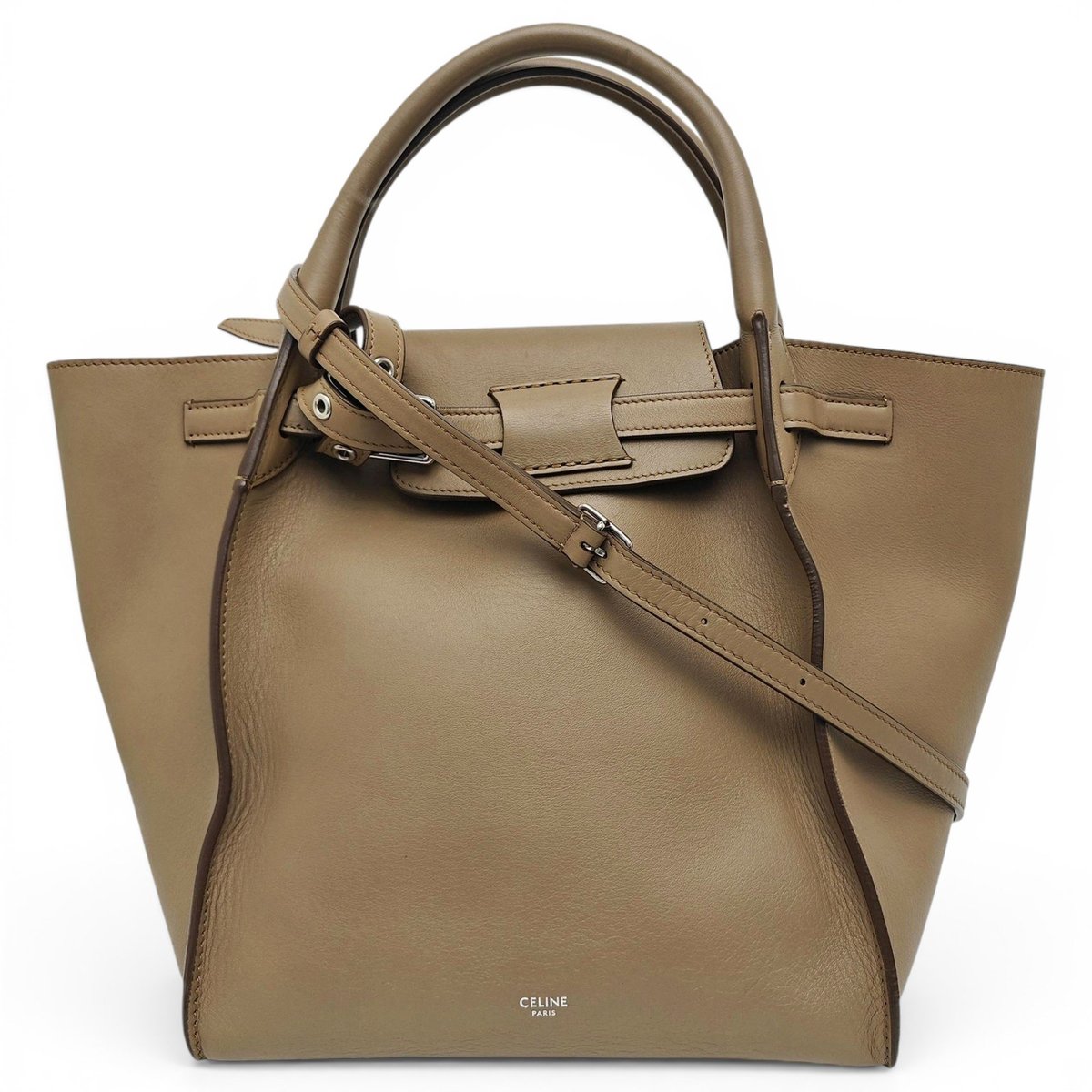 Big Bag leather handbag