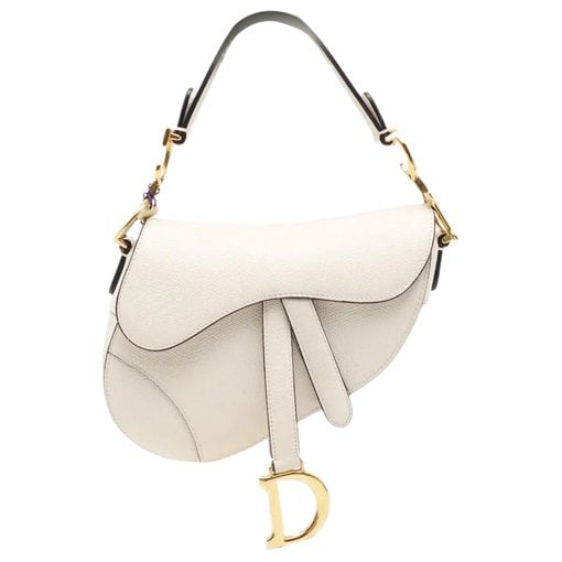 Saddle leather handbag