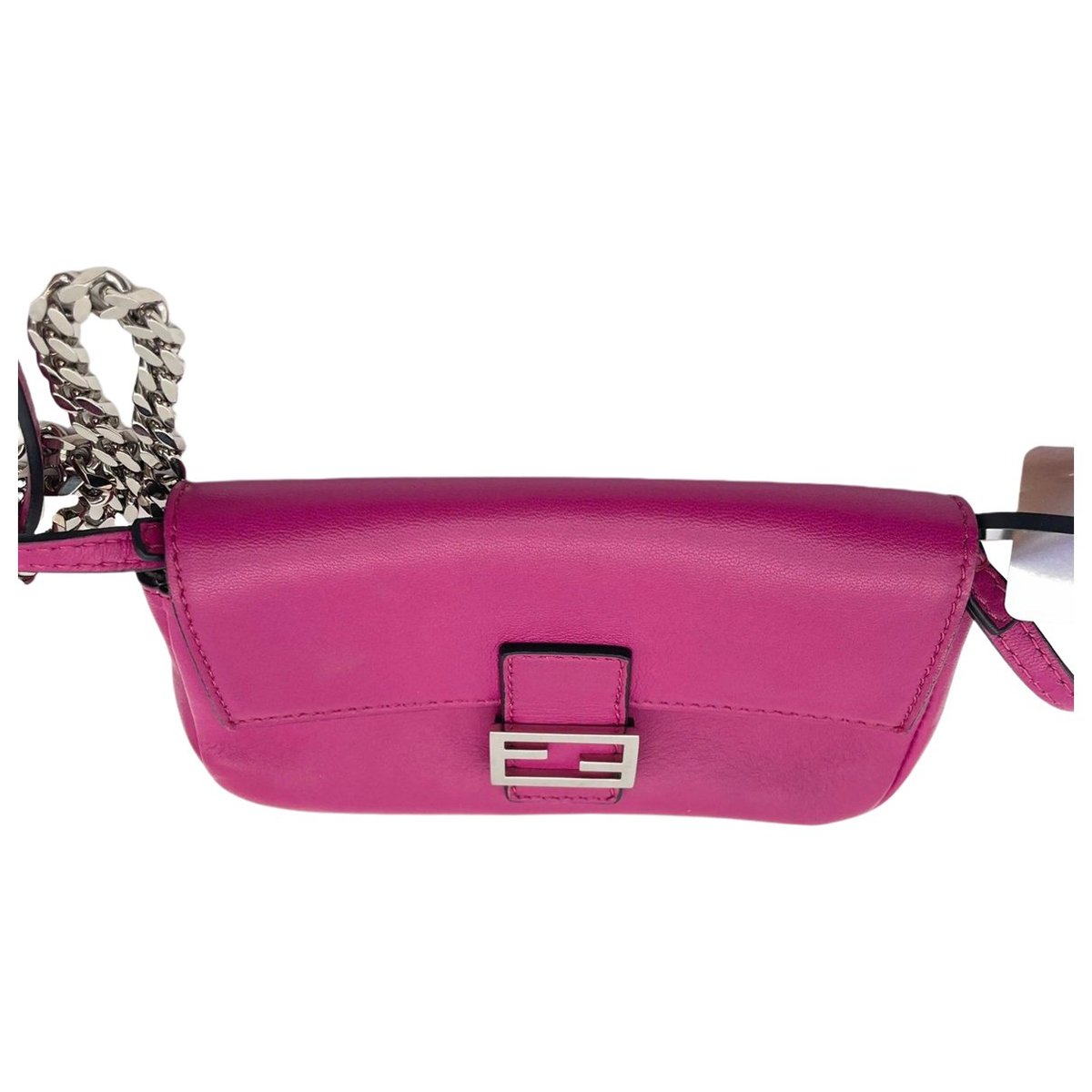 Baguette leather handbag
