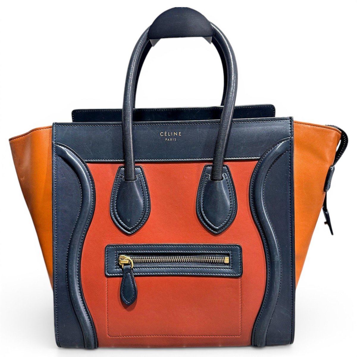 Luggage leather handbag