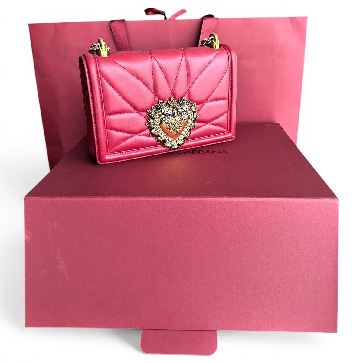 Devotion leather handbag