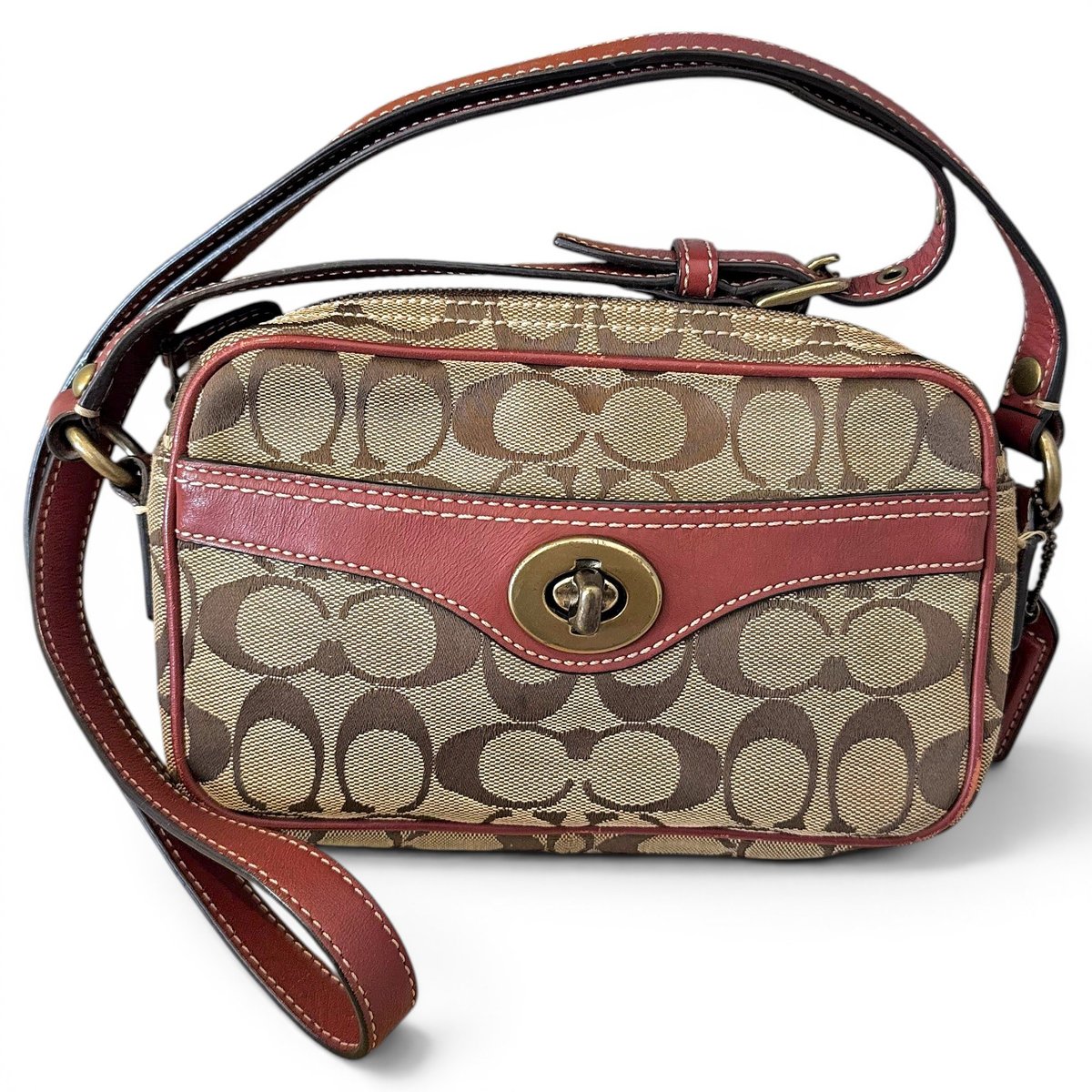 Signature Sufflette leather handbag