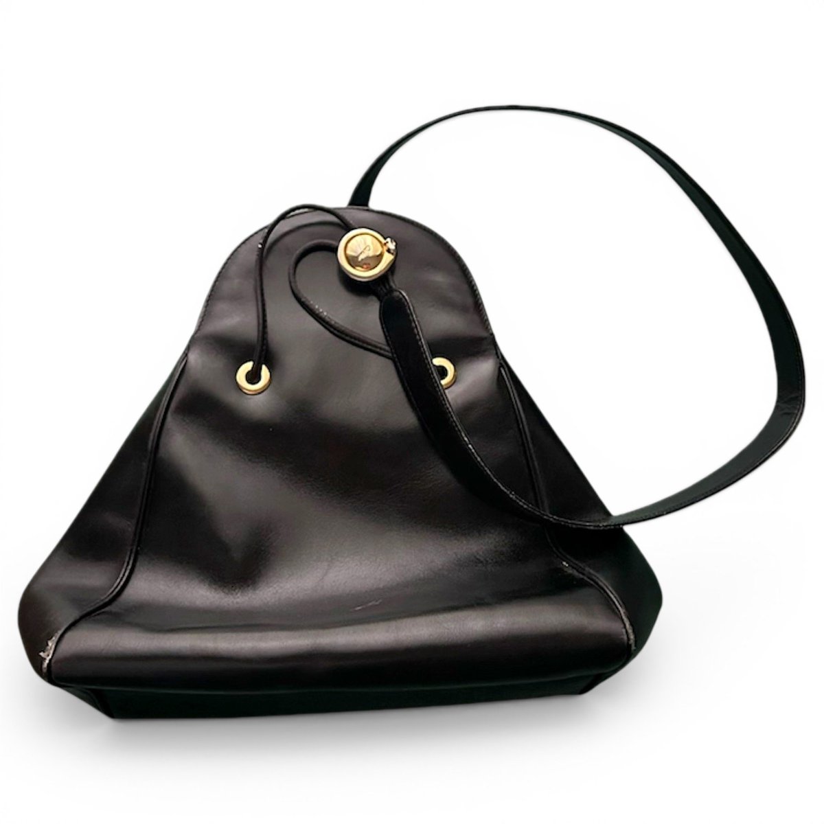 Panthère leather handbag