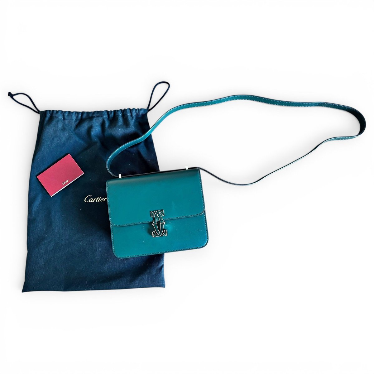 Leather crossbody bag