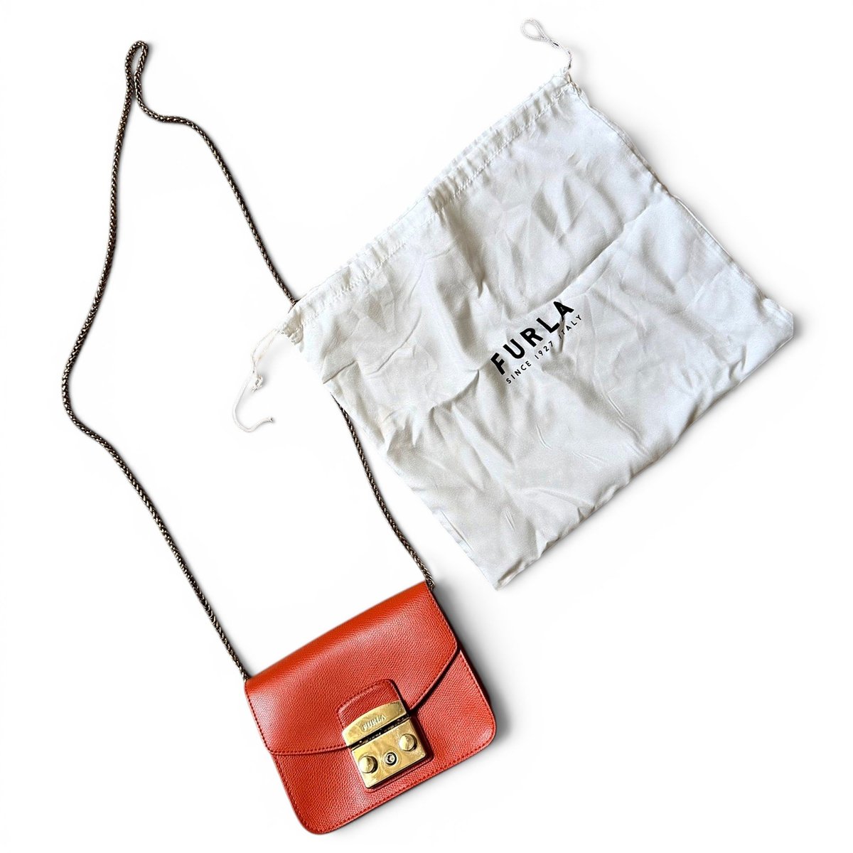 Metropolis leather crossbody bag