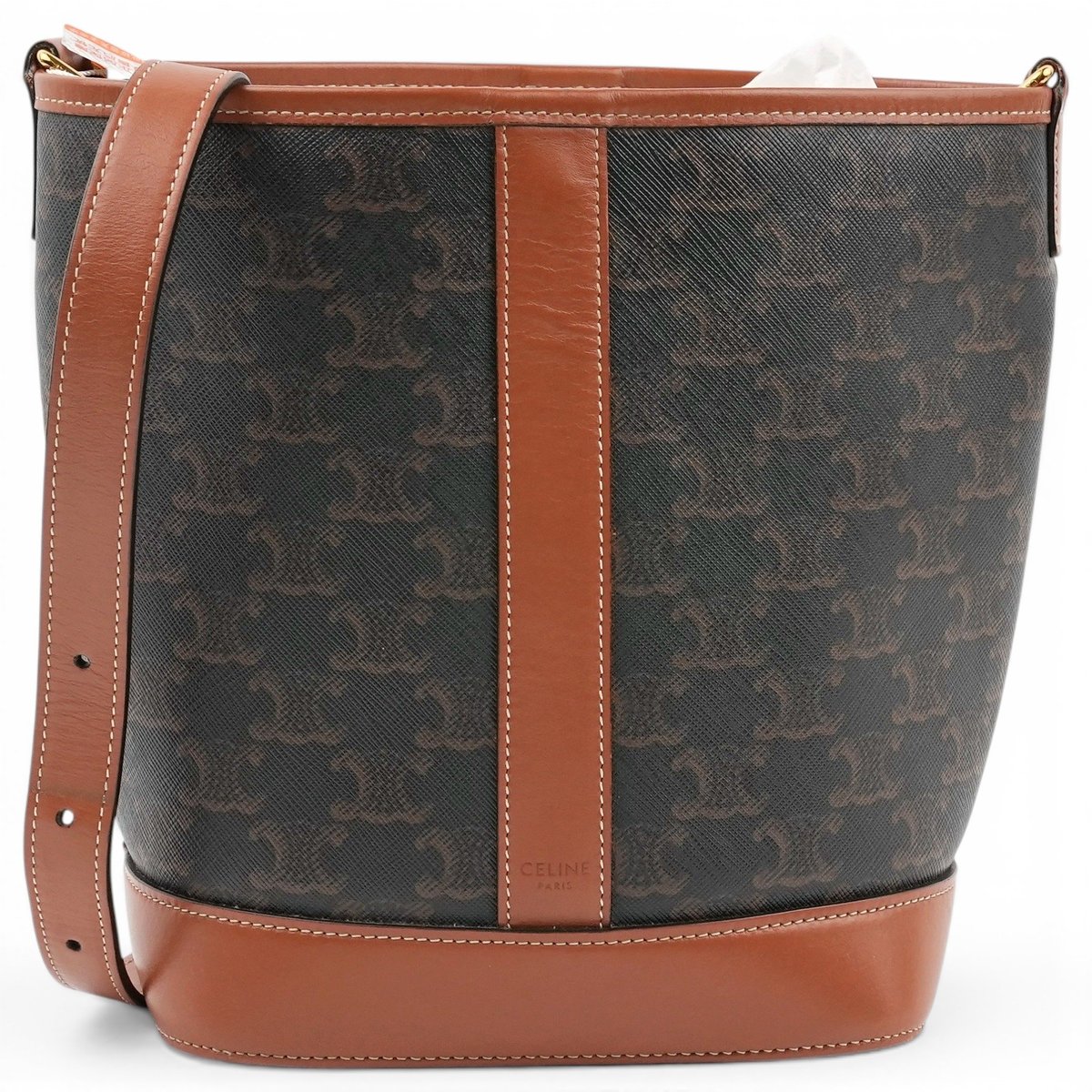 Patent leather handbag