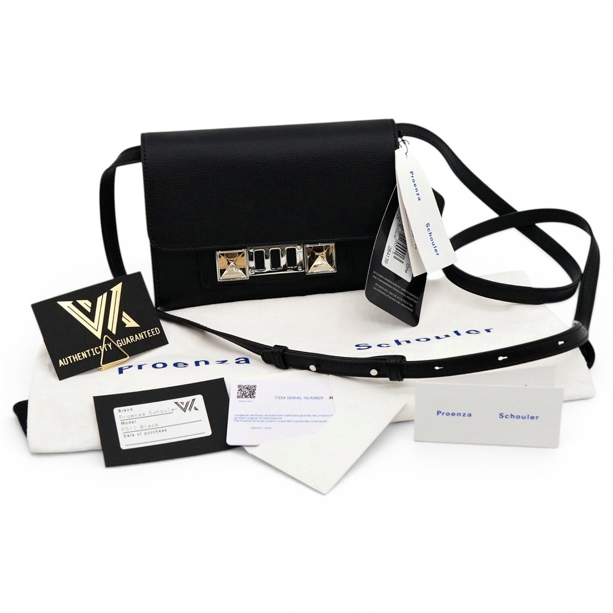 PS11 leather handbag