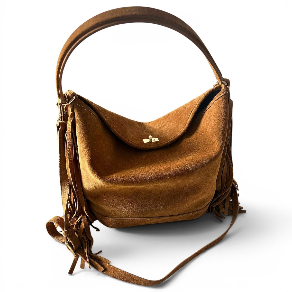 Leather tote