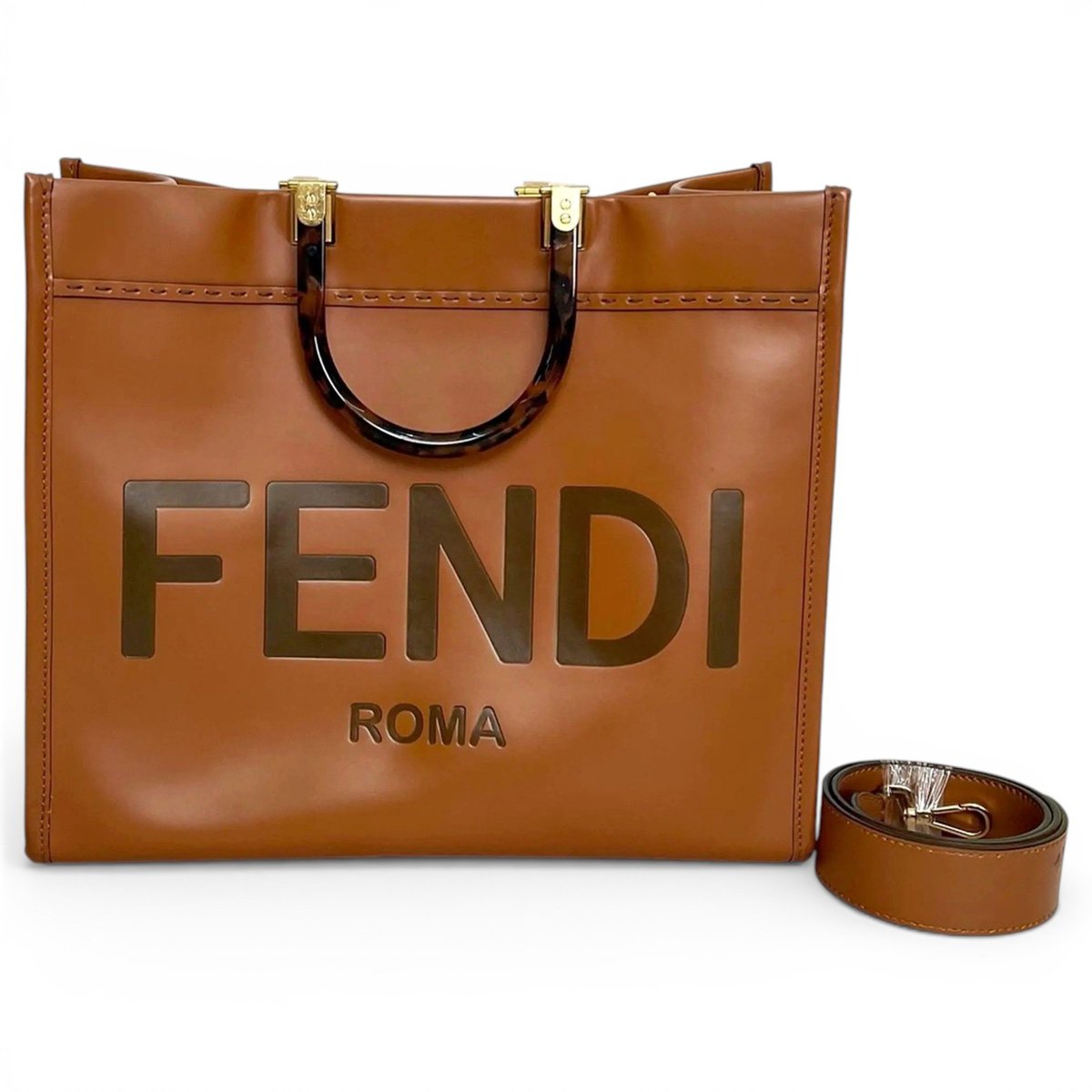 Sunshine leather tote