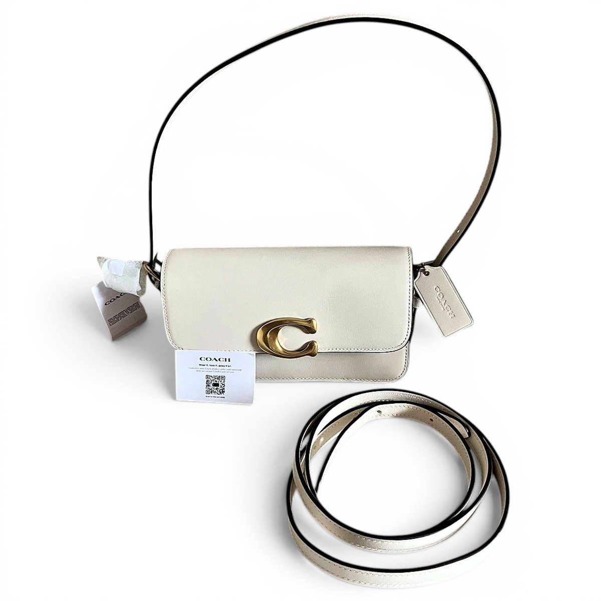 Leather crossbody bag