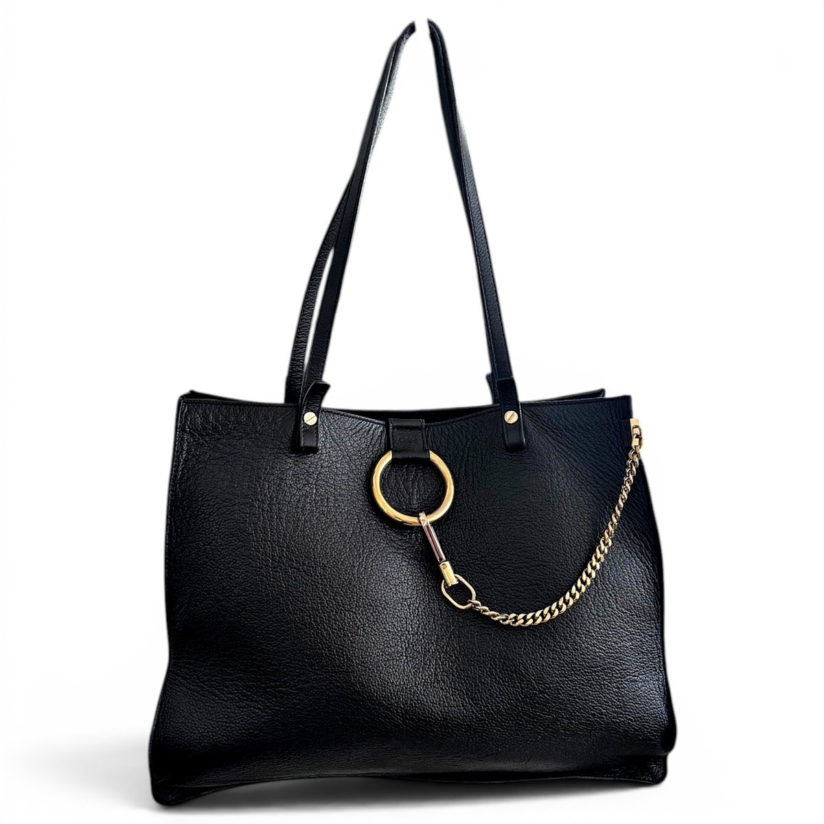 Faye leather tote