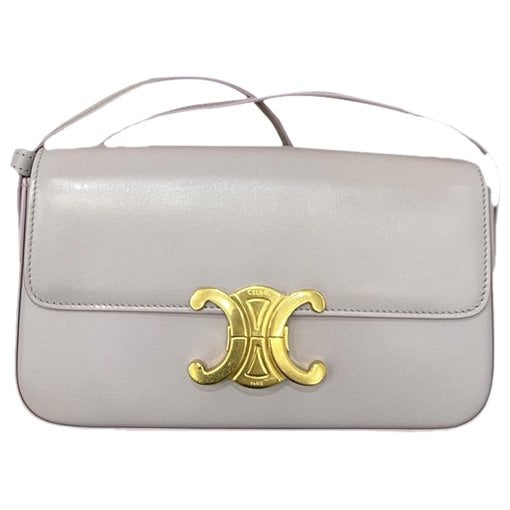 Triomphe Long leather handbag