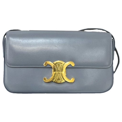 Triomphe Long leather handbag