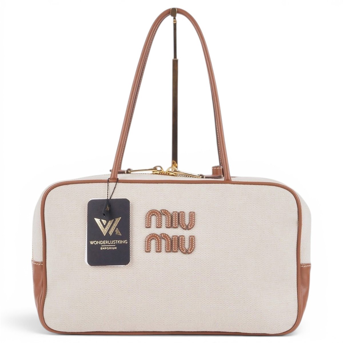 Beau linen handbag