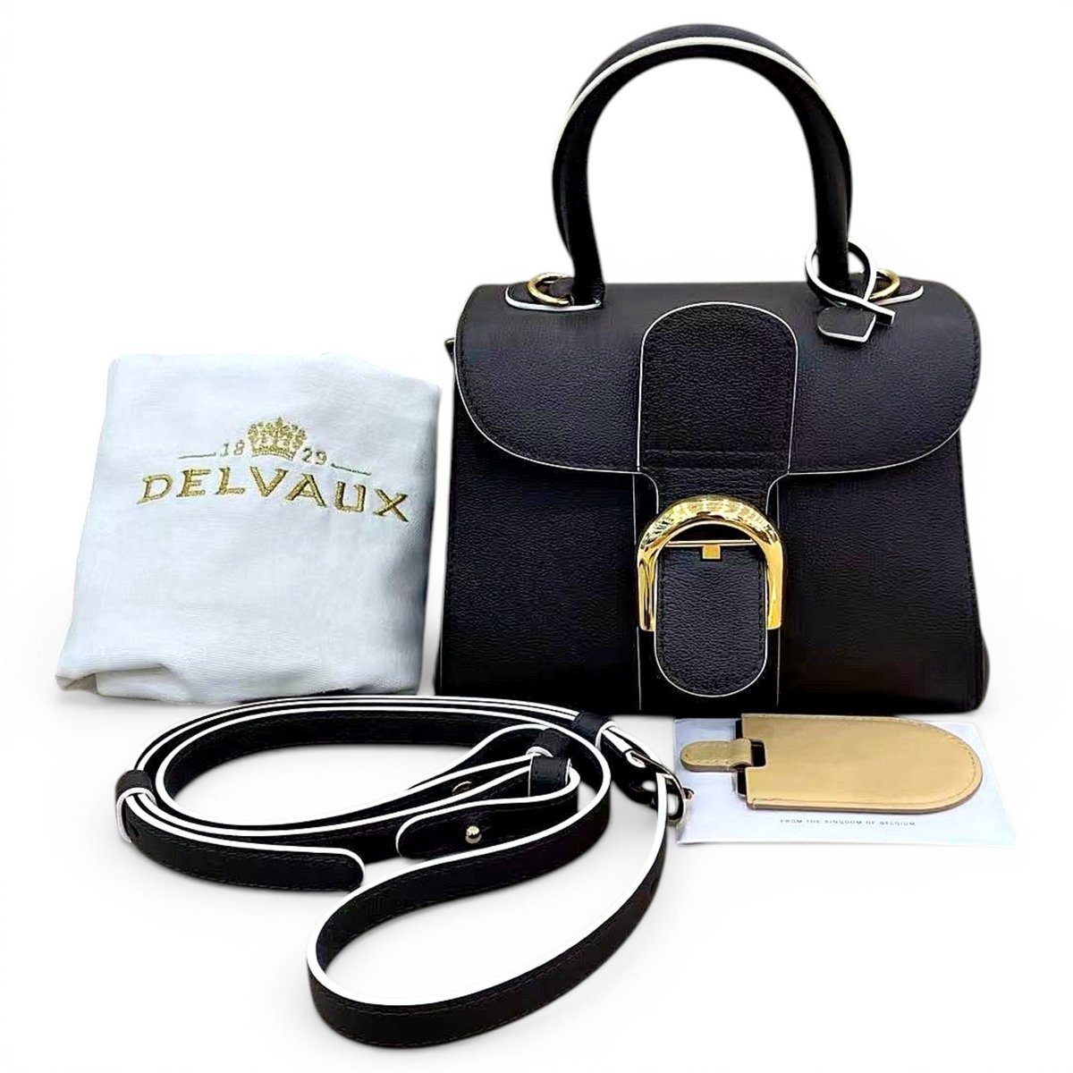 Brillant leather handbag