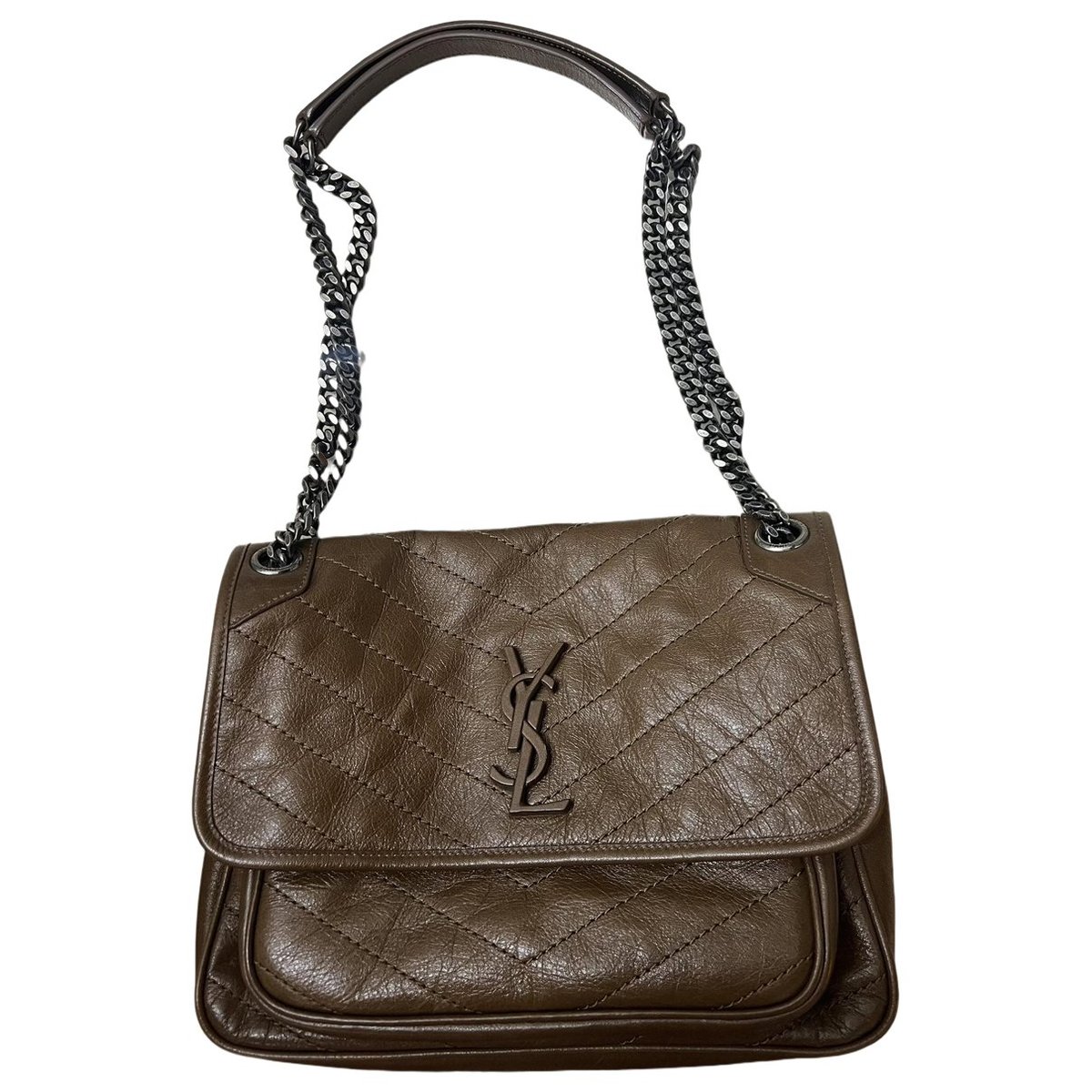Niki leather crossbody bag