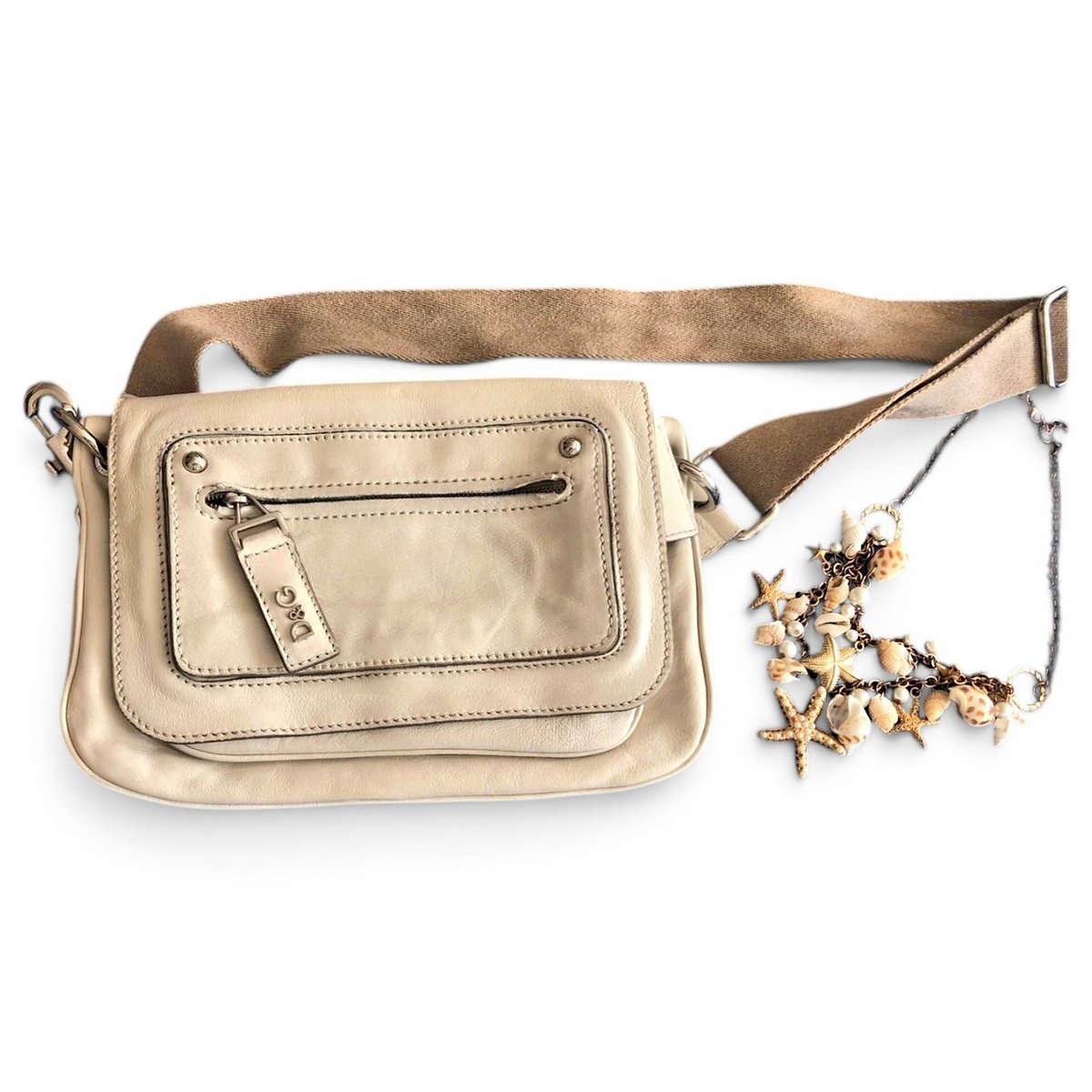 Leather crossbody bag