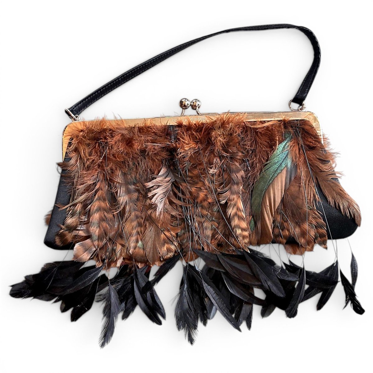 Cloth clutch bag