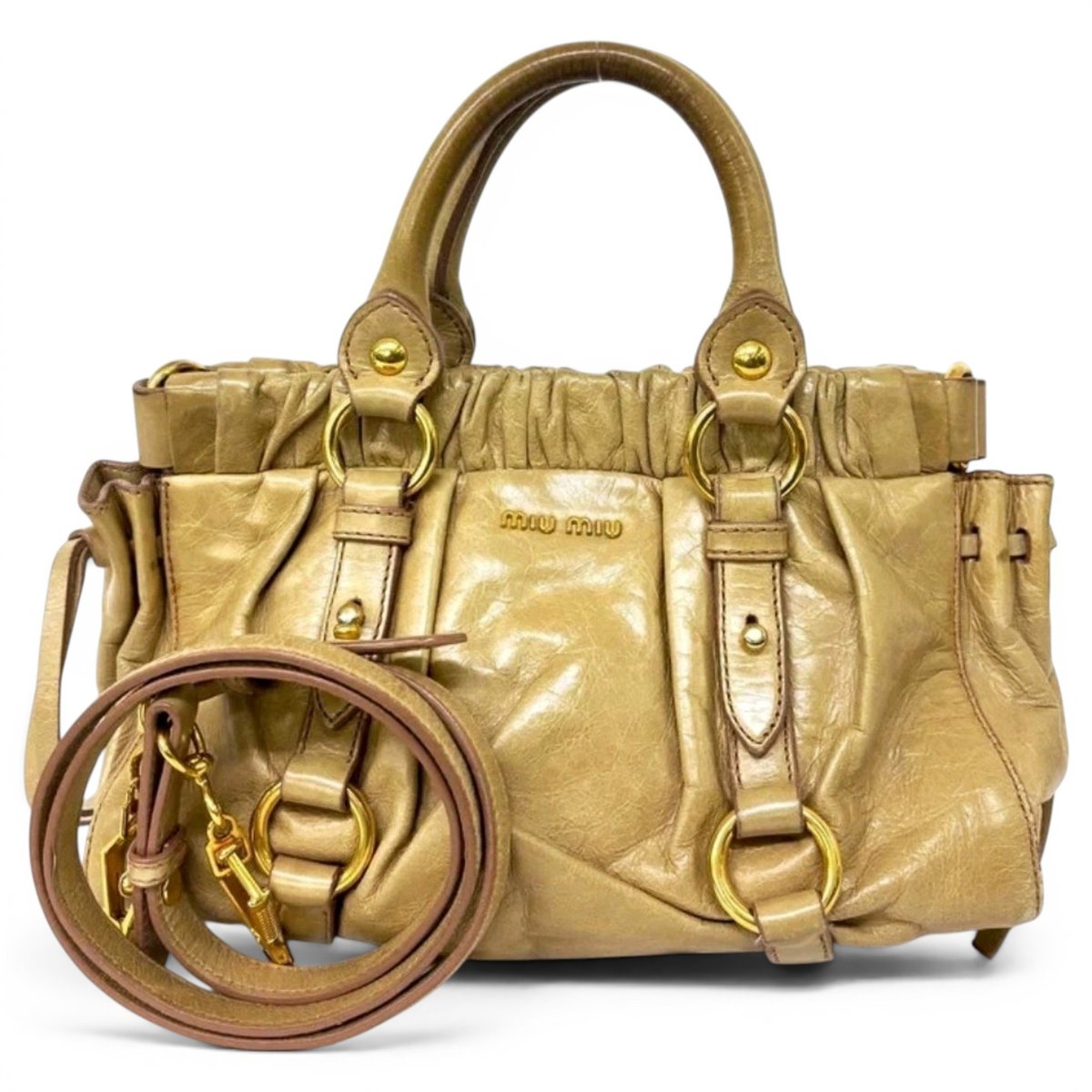 Bow bag leather handbag