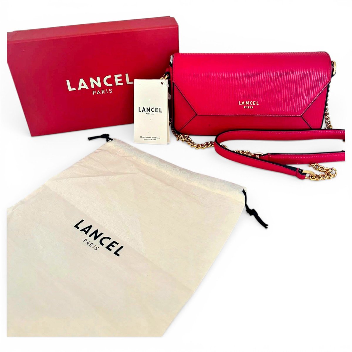 Leather handbag