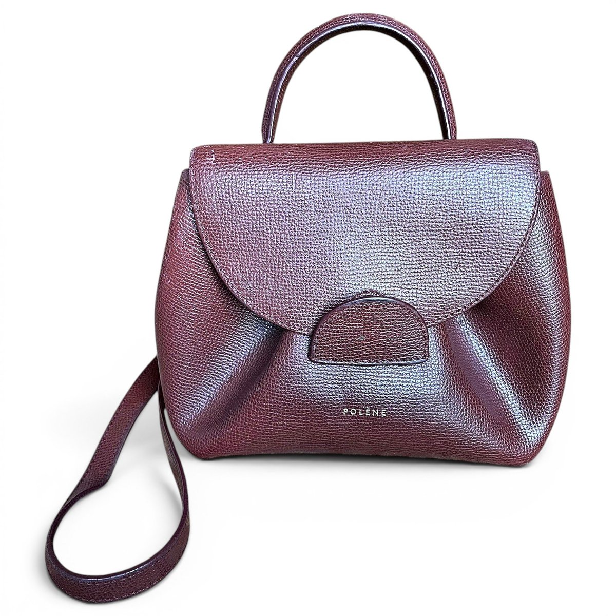 Numéro un nano leather handbag