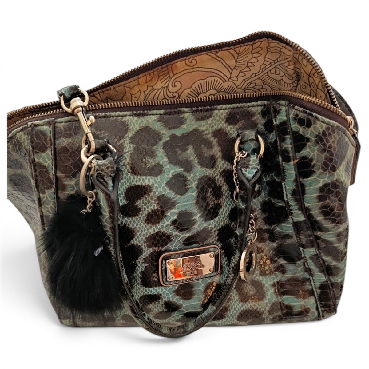Leather handbag