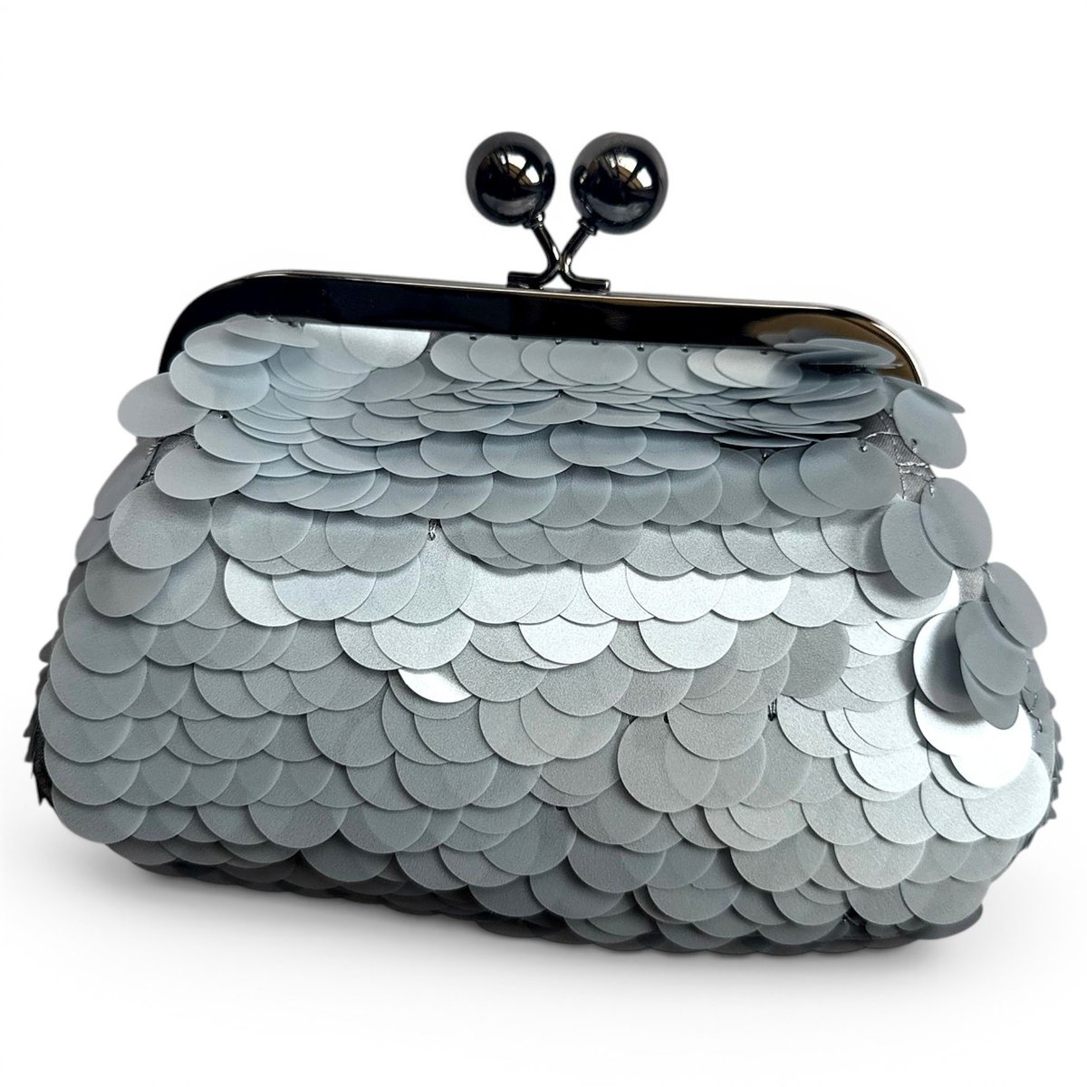 Glitter clutch bag
