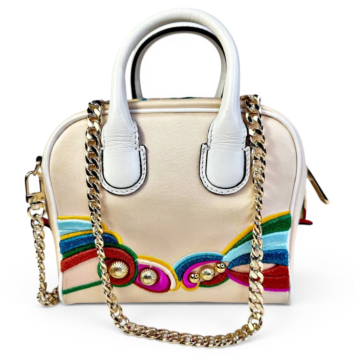 Leather handbag